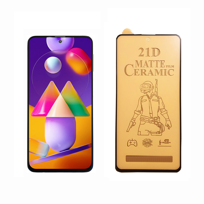 محافظ صفحه نمایش سرامیکی مدل FLCRM01me مناسب برای گوشی موبایل سامسونگ Galaxy M31s