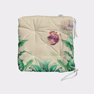 تشک صندلی شمسه نگار مدل نقاشی شاخه گل