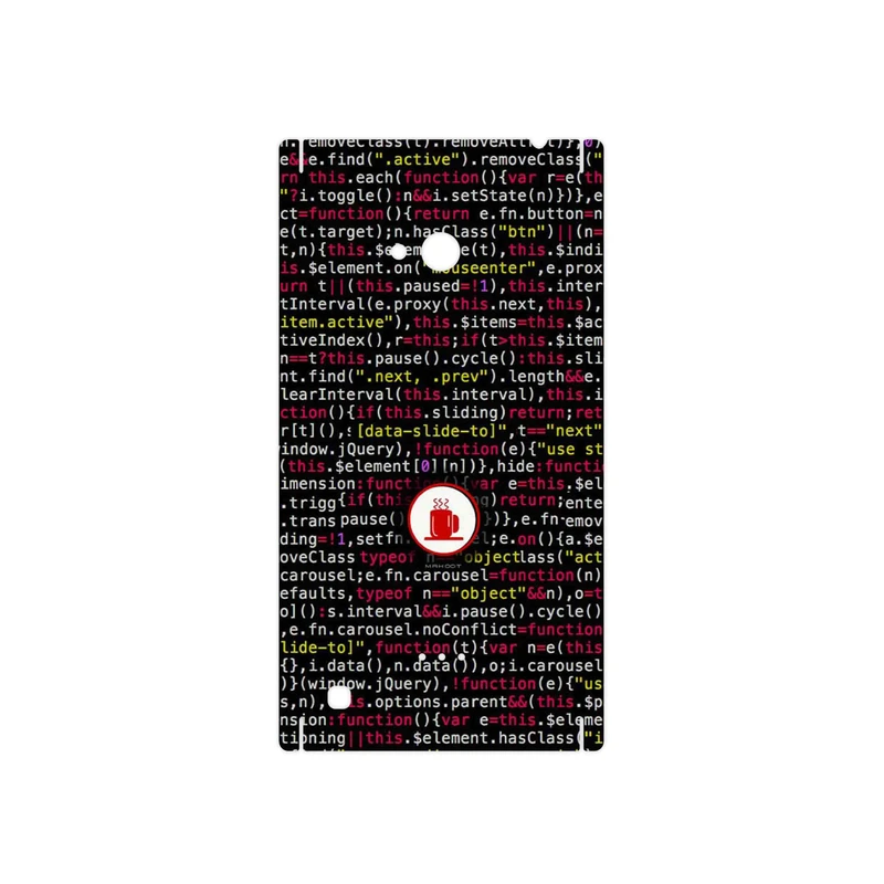 برچسب پوششی ماهوت مدل Programming 1 مناسب برای گوشی موبایل نوکیا Lumia 720