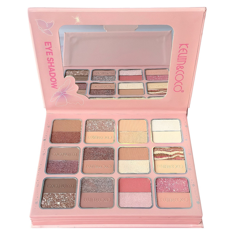 پالت آرایش صورت کوین اند کوکو مدل پروانه ای شماره 88