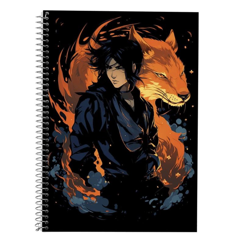 دفتر لغت 50 برگ مدوپد طرح Demon Slayer کد DF11052