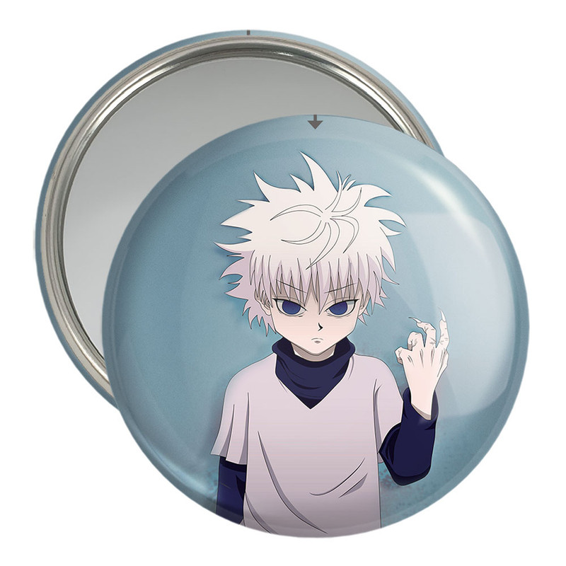 آینه جیبی خندالو مدل کیلوا زولدیک انیمه Hunter × Hunter کد 11942 آینه جیبی خندالو مدل کیلوا زولدیک انیمه Hunter × Hunter کد 11942