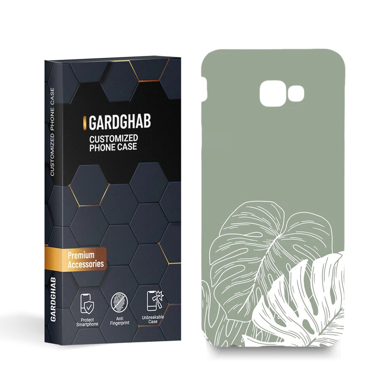  کاور گارد قاب مدل برگ مناسب برای گوشی موبایل سامسونگ  Galaxy j4 plus