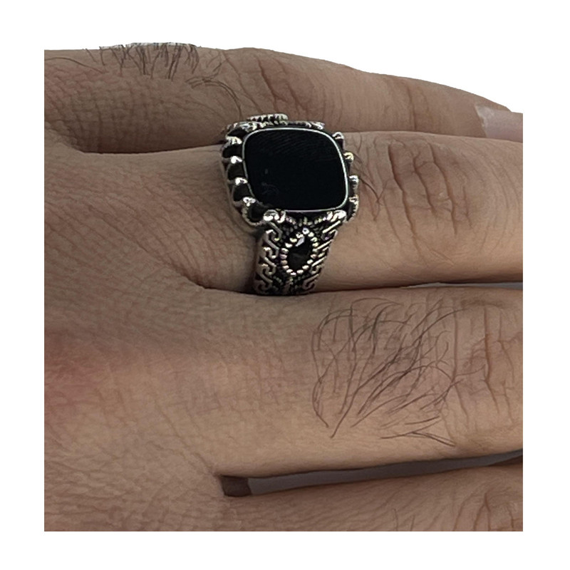 انگشتر نقره مردانه مدل عقیق انگشتر نقره مردانه مدل عقیق