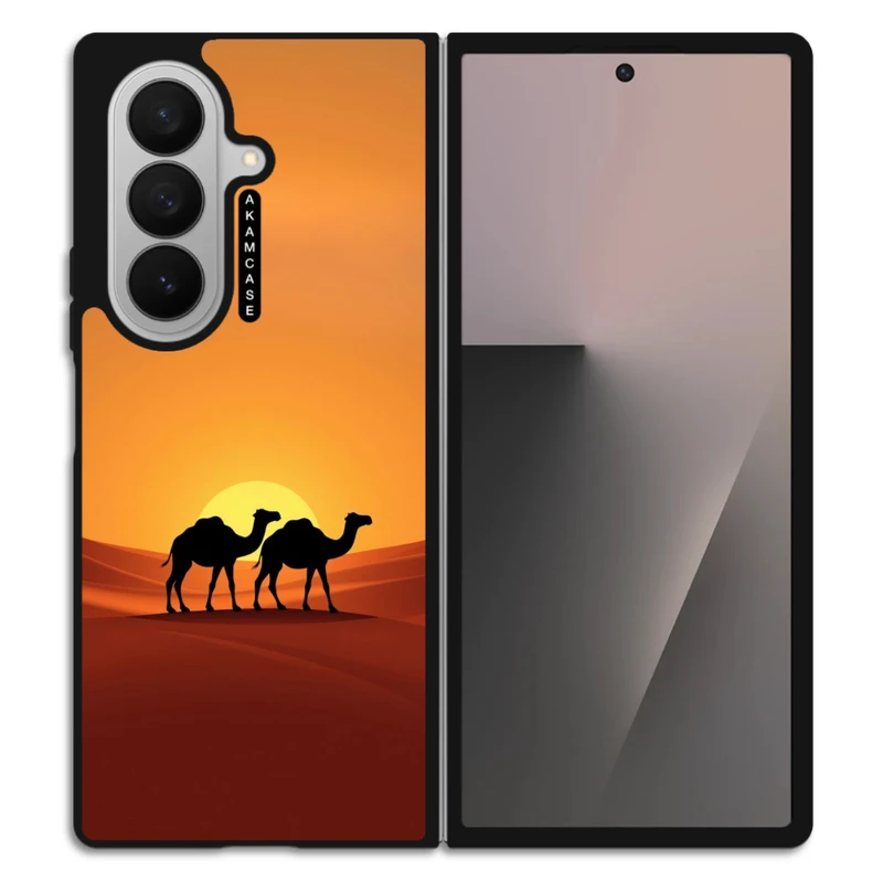 کاور آکام مدل AMC-WSGZFOLD7-DESERT-13 مناسب برای گوشی موبایل سامسونگ Galaxy Z Fold 7