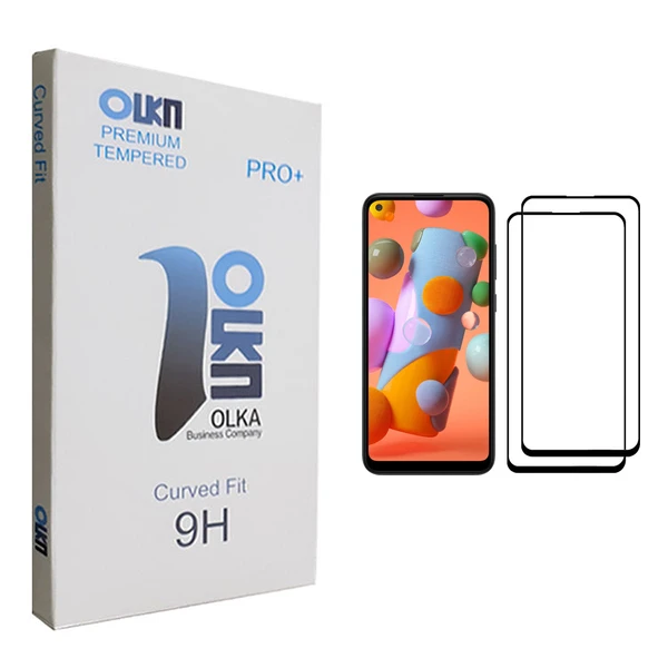 محافظ صفحه نمایش الکا مدل +PRO مناسب برای گوشی موبایل سامسونگ Galaxy A11 بسته دو عددی