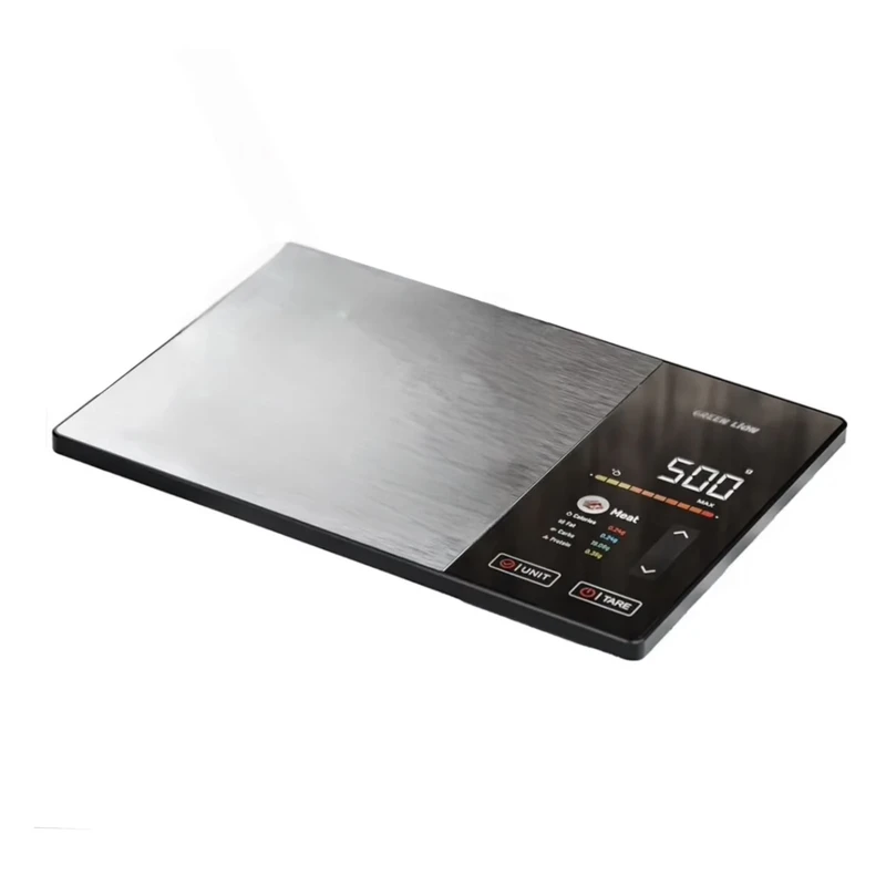 ترازو آشپزخانه دیجیتال گرین لاین مدل gl-sl6 حداکثر ظرفیت قابل اندازه گیری 5000 کیلوگرم با دقت اندازه گیری 1 گرم