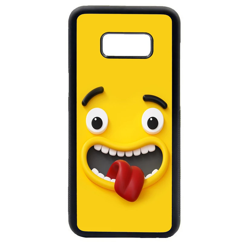 کاور طرح شکلک کد 8164 مناسب برای گوشی موبایل سامسونگ galaxy s8 plus