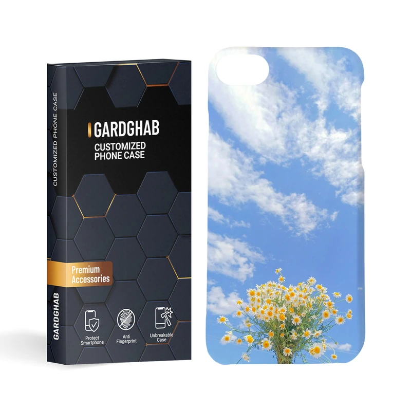 کاور گارد قاب مدل گل نرگس مناسب برای گوشی موبایل اپل iPhone 7/8 / SE 2020