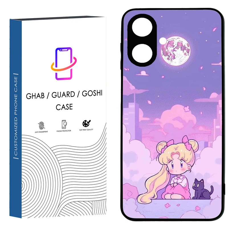 کاور قاب گارد گوشی طرح دخترانه کد 99 - TPU مناسب برای گوشی موبایل سامسونگ Galaxy A06