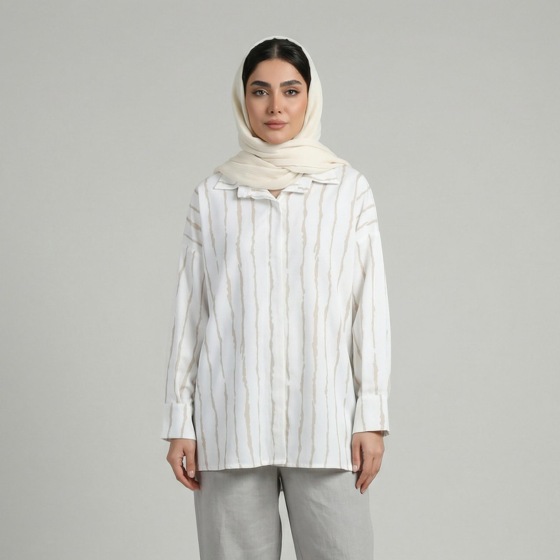 مانتو زنانه السانا مدل بریتان کد 221947
