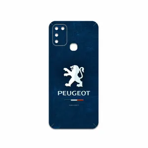 MAHOOT Peugeot-Logo Cover Sticker for Infinix Hot 10 Play