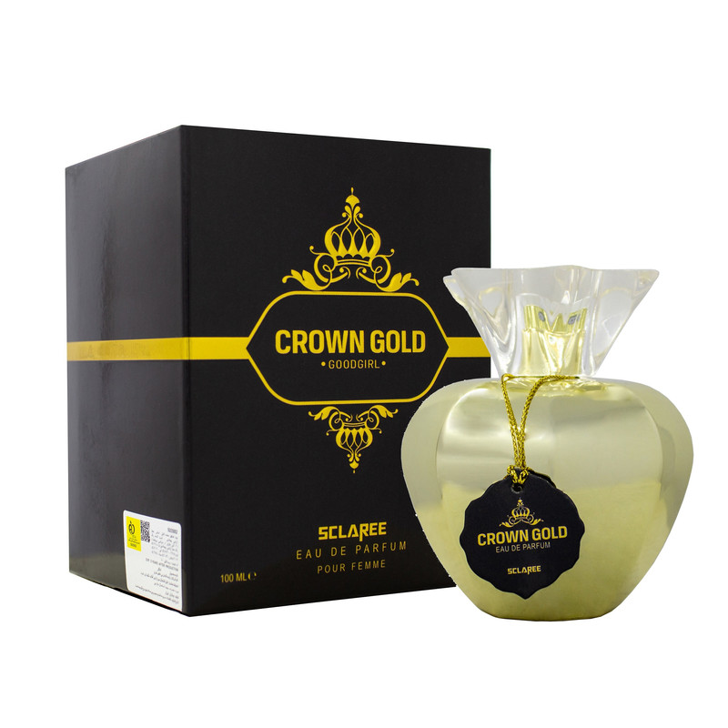 ادو پرفیوم زنانه اسکلاره مدل CROWN GOLD حجم 85 میلی لیتر