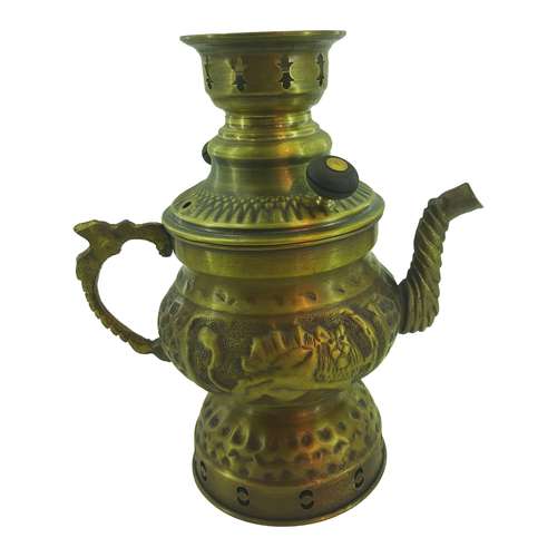 سماور مسی مدل عدسی کد 001