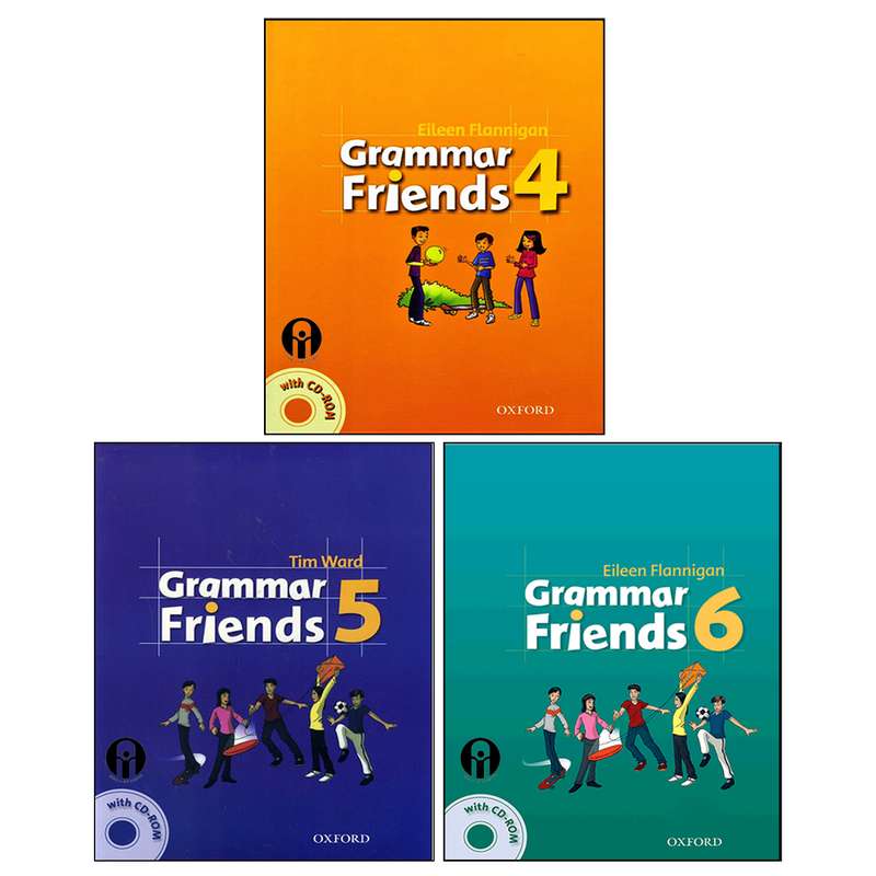 کتاب Grammar Friends اثر Tim Ward And Eileen Flannigan انتشارات الوندپویان جلد ۴ تا ۶