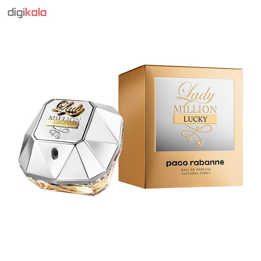 ادو پرفیوم زنانه پاکو رابان مدل Lady Million Lucky حجم 80 میلی لیتر ادو پرفیوم زنانه پاکو رابان مدل Lady Million Lucky حجم 80 میلی لیتر