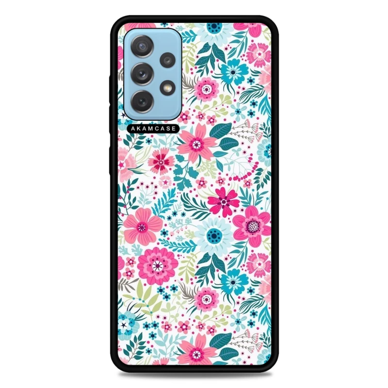 کاور آکام مدل AMC-WSGA72-FLOWERS2 مناسب برای گوشی موبایل سامسونگ Galaxy A72