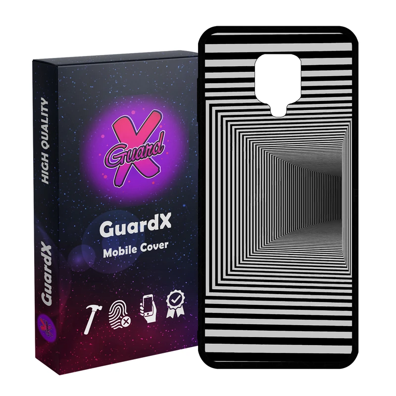 کاور گارد ایکس مدل Glass10828 مناسب برای گوشی موبایل شیائومی Redmi Note9 Pro/Note 9 Pro Max/Redmi Note 9S/MI Poco M2 Pro