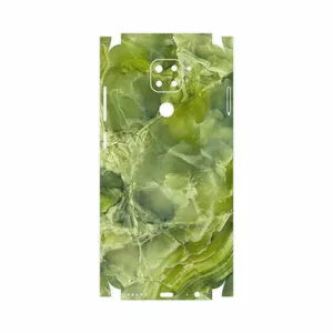 MAHOOT Green Crystal Marble-FullSkin Cover Sticker for Xiaomi Redmi 10X