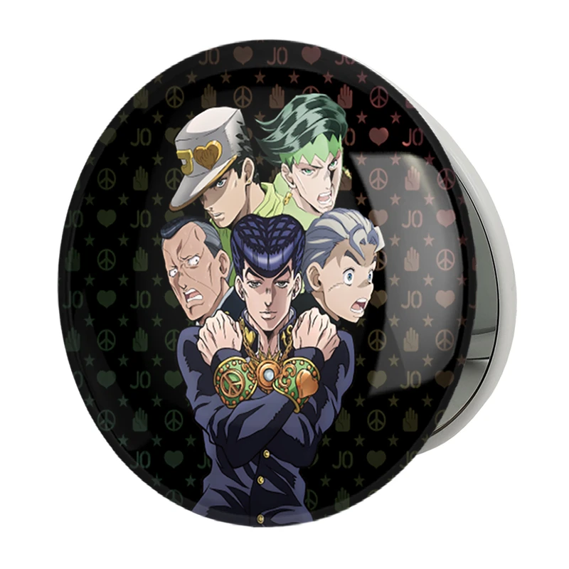 آینه جیبی خندالو طرح انیمه جوجو Jojo مدل تاشو کد 11542 