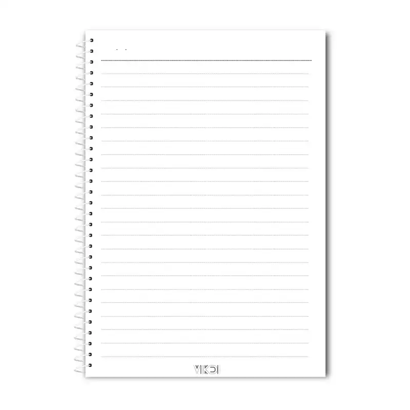 دفتر مشق 80 برگ ویکدی مدل پری دریایی و ماهی