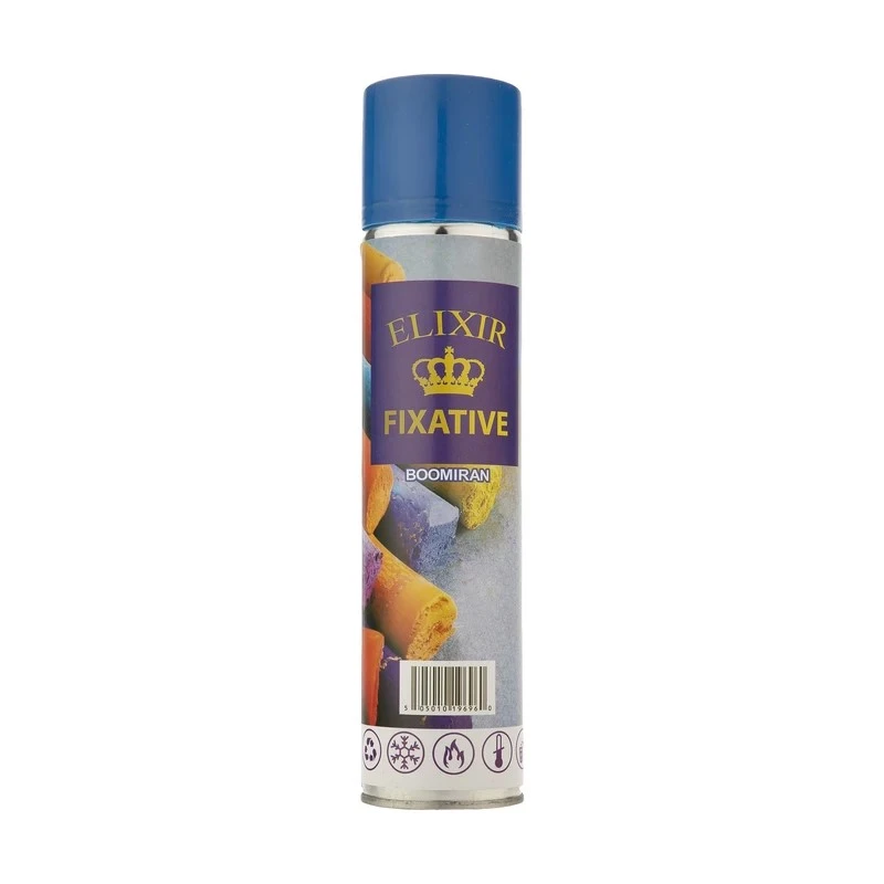 اسپری ثابت کننده رنگ بومیران مدل Fixative حجم 400 میلی لیتر