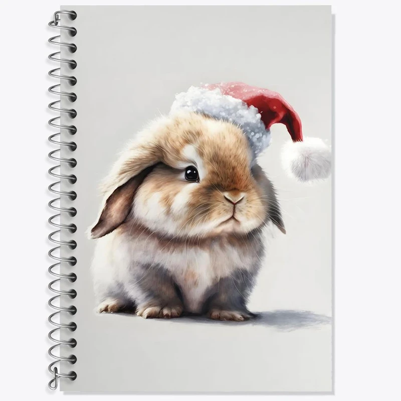 دفتر زبان 50 برگ خندالو مدل سه خط طرح جونده کد 28307