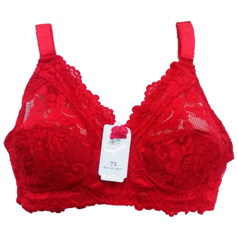 سوتین زنانه لعیا مدل 325 رنگ قرمز