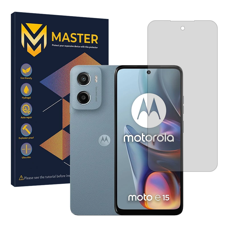 محافظ صفحه نمایش مات مستر مدل Resistant مناسب برای گوشی موبایل موتورولا Moto E15