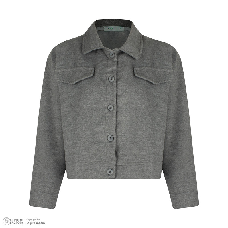 کت زنانه آر اِن اِس مدل 11121794 رنگ طوسی