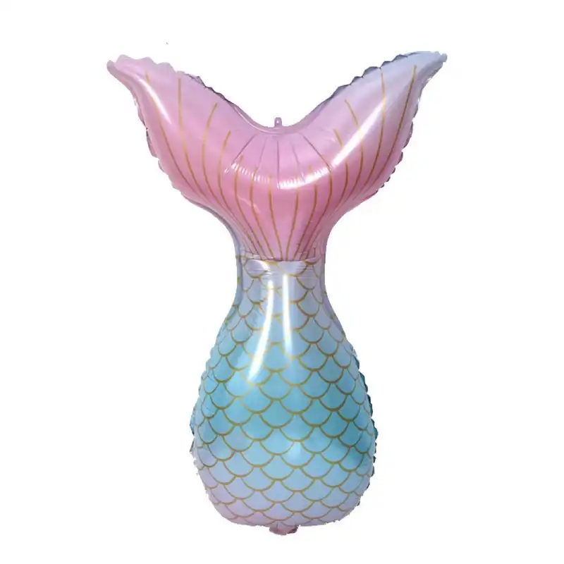 بادکنک فویلی لاکی بالونز مدل دم پری دریایی کد 1193