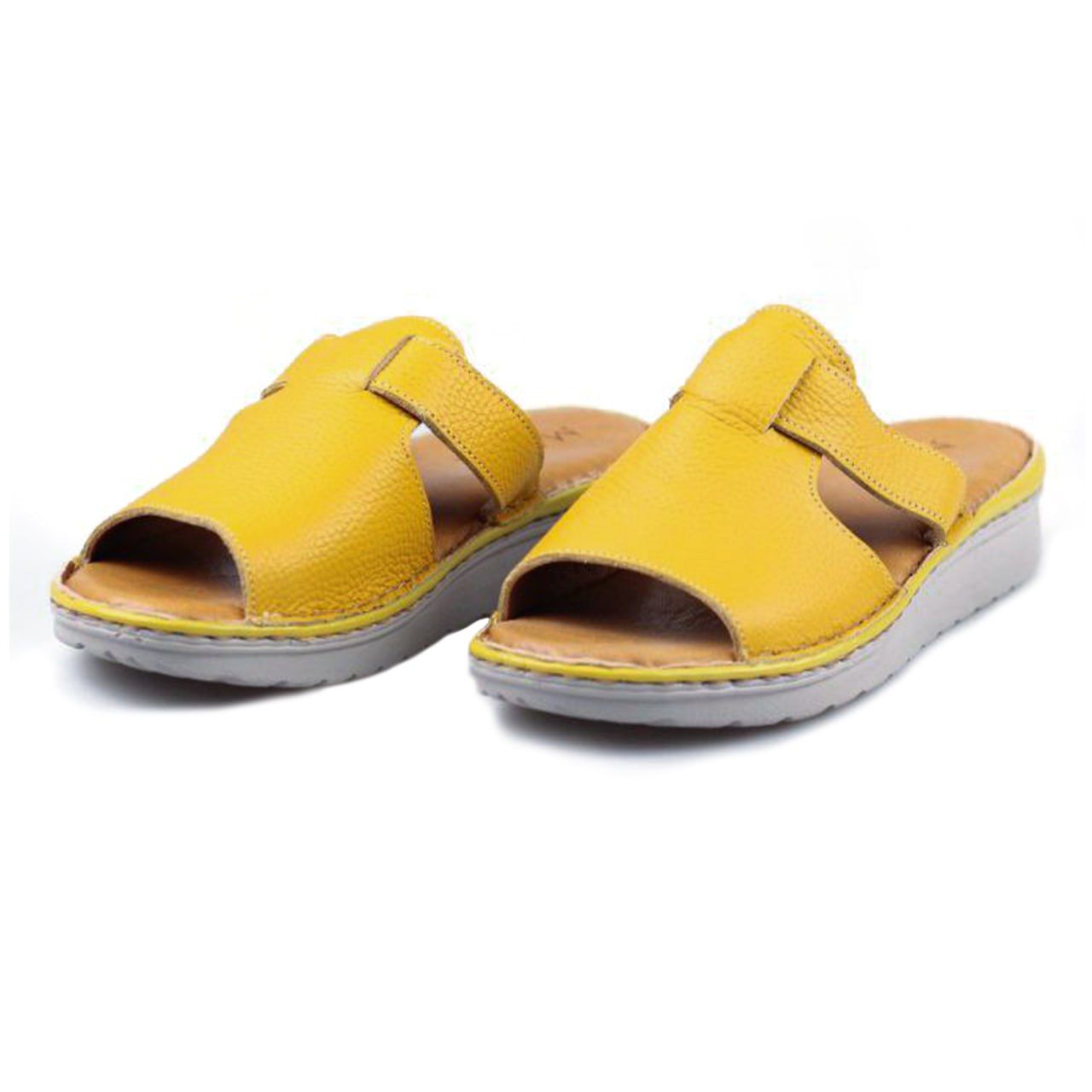 دمپایی زنانه مدل ماکسیم چرم طبیعی 002 - - 4