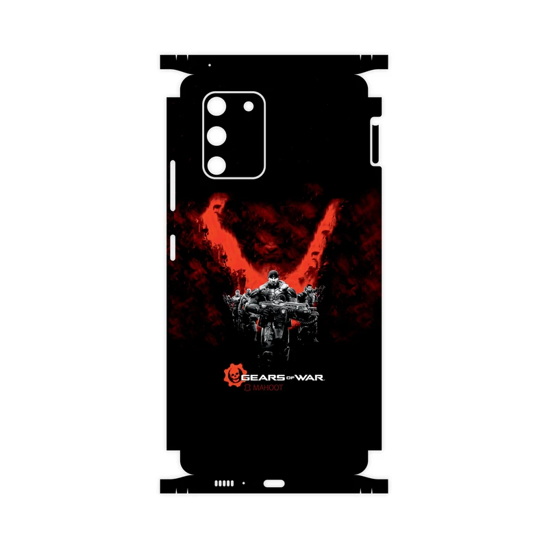برچسب پوششی ماهوت مدل GEARS-OF-WAR-Game-FullSkin مناسب برای گوشی موبایل سامسونگ Galaxy S10 Lite