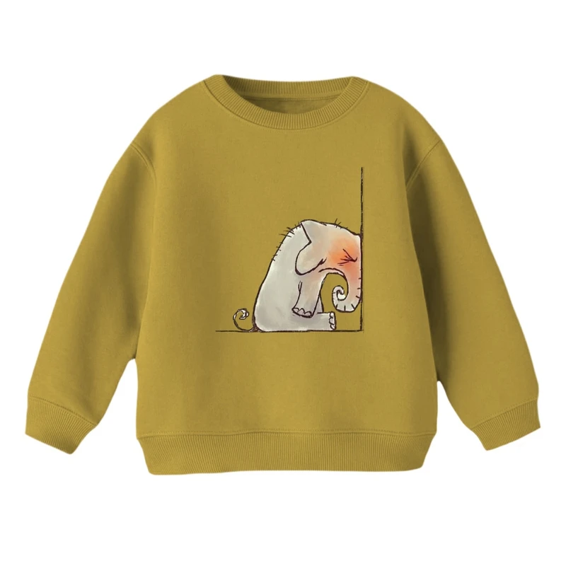 سویشرت بچگانه مدل فیل عصبانی
