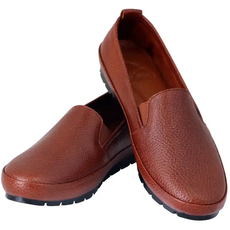 کفش روزمره زنانه چرم بارز کد DK29.as