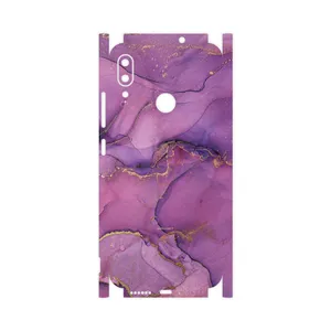 MAHOOT Purple Marble-FullSkin Cover Sticker for Motorola Moto E6 Plus