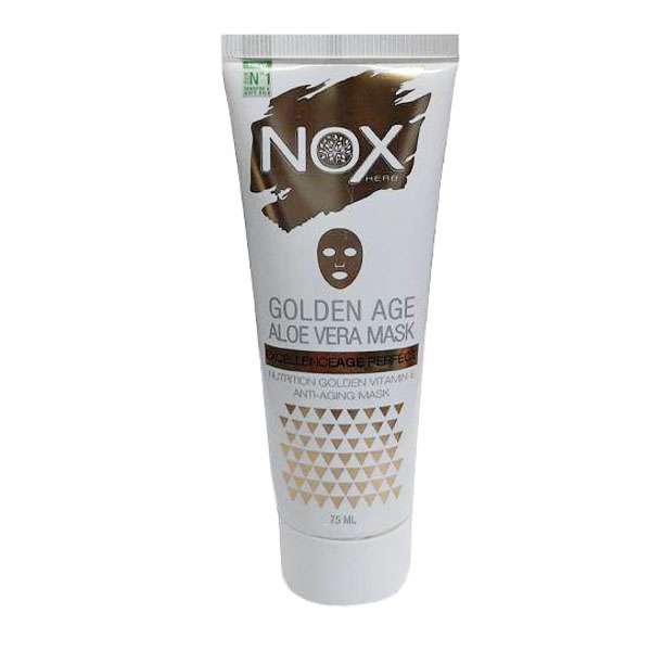 ماسک صورت ناکس هرب مدل golden حجم 75 میلی لیتر ماسک صورت ناکس هرب مدل golden حجم 75 میلی لیتر