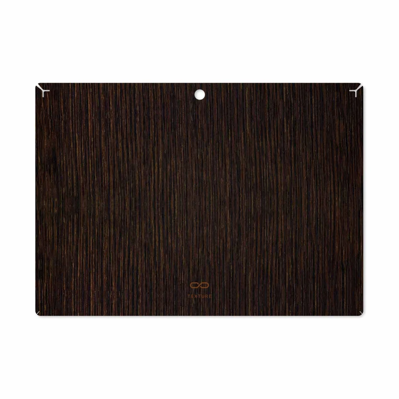 برچسب پوششی ماهوت مدل Dark-Gold-Stripes-Wood مناسب برای تبلت لنوو Miix 320 2017