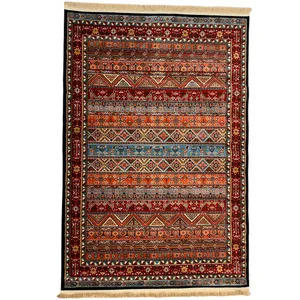 فرش ماشینی آسایش کد 6593 زمینه سرمه ای