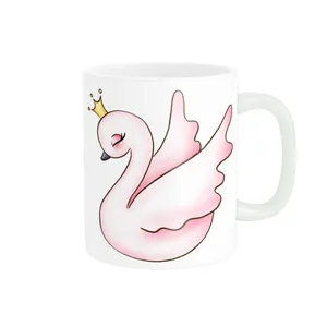 ماگ پاد آفرین مدل پرنده قو فانتزی بامزه کد 986