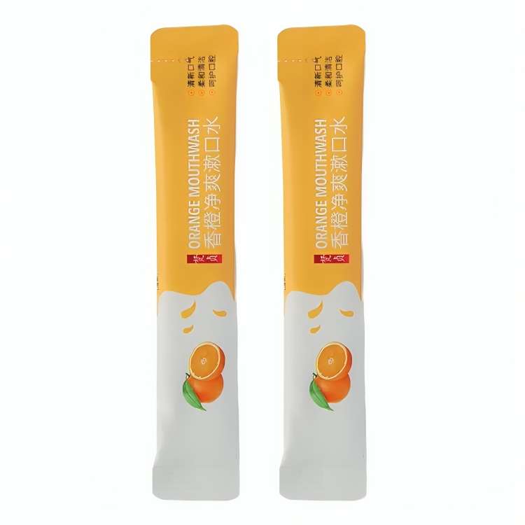 دهانشویه وزه مدل پرتقال کد MWVO-P2 حجم 10 میلی‌لیتر مجموعه 2 عددی