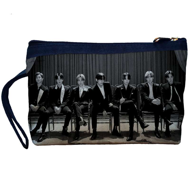 کیف لوازم آرایش زنانه آی تمر مدل بی تی اس کد 168