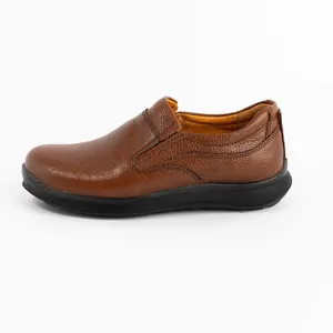 کفش روزمره مردانه آذر پلاس مدل پارما رنگ عسلی