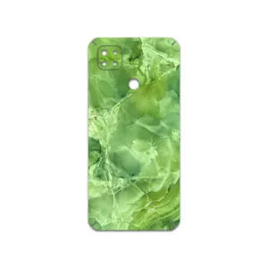 MAHOOT Green-Crystal-Marble Cover Sticker for Xiaomi Redmi 9 Activ