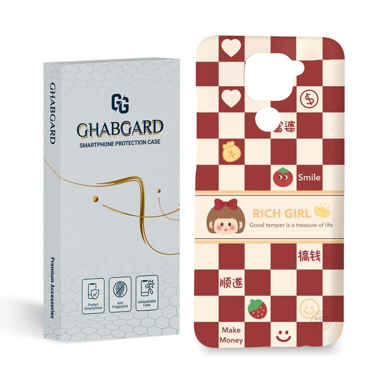  کاور قاب گارد مدل دخترانه مناسب برای گوشی موبایل شیائومی redmi note9