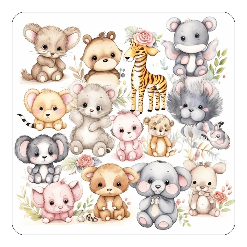 مگنت کاکتی طرح حیوانات کارتونی مدل mp28609