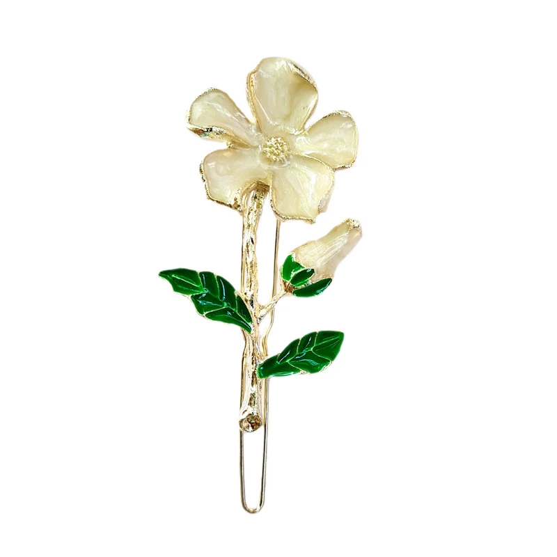 گیره مو زنانه مدل flower کد Brg 00567