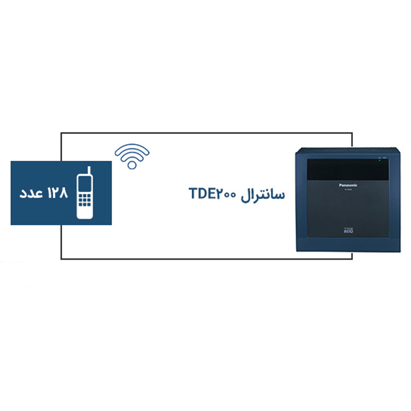 دستگاه سانترال پاناسونیک مدل KX-TDE200