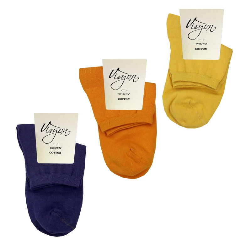 جوراب زنانه مدل ترک ویزیون کد VFS202.3Z13 بسته 3 عددی