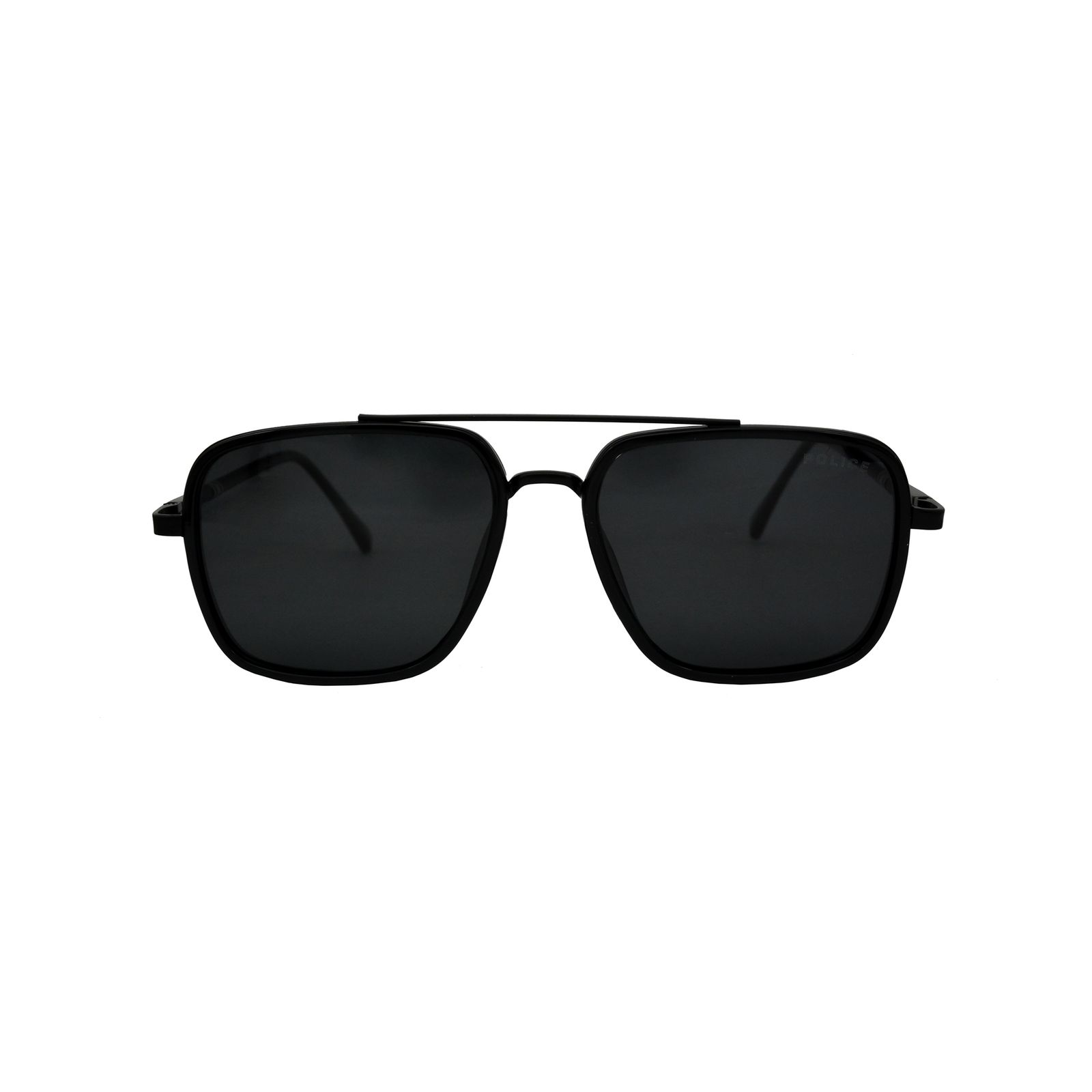 عینک آفتابی مستطیلی پلاریزه پلیس مدل SPL 8040 TR POLARIZED BL C  -  - 1